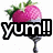 Strawberries icon graphics