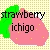 Strawberries icon graphics