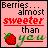 Strawberries icon graphics