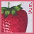 Strawberries icon graphics