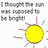 Sun icon graphics