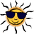 Sun icon graphics