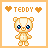 Teddy bears icon graphics