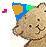 Teddy bears icon graphics