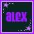 Alex icon graphics