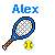 Alex icon graphics