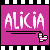 Alicia icon graphics