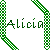 Alicia icon graphics