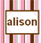 Alison icon graphics