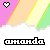 Amanda icon graphics