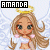 Amanda icon graphics