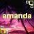 Amanda icon graphics
