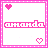 Amanda icon graphics