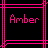 Amber icon graphics