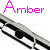 Amber icon graphics