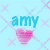 Amy icon graphics