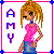 Amy icon graphics