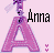 Anna icon graphics