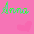Anna icon graphics