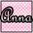 Anna icon graphics