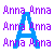 Anna icon graphics