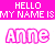 Anne icon graphics