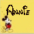 Annie icon graphics