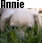 Annie icon graphics