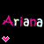 Ariana icon graphics