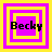 Becky icon graphics