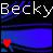 Becky icon graphics