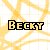 Becky icon graphics