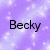 Becky icon graphics