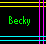 Becky icon graphics