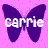 Carrie icon graphics