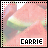 Carrie icon graphics