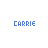 Carrie icon graphics