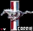 Carrie icon graphics