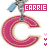 Carrie icon graphics