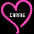 Carrie icon graphics