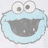 Cookie monster icon graphics