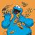 Cookie monster icon graphics