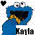 Cookie monster icon graphics