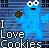 Cookie monster icon graphics