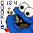Cookie monster icon graphics