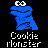 Cookie monster icon graphics