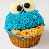 Cookie monster icon graphics