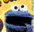 Cookie monster icon graphics