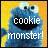 Cookie monster icon graphics