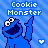 Cookie monster icon graphics